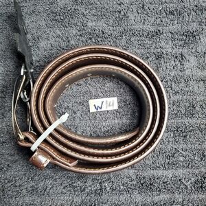 Men's Leather Belt | Size: 34 | Color: Brown | 1-Sided | SKU: W-14 | RRR Belts